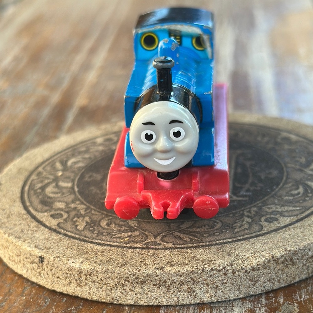 Thomas the tank engine vintage. ERTL. 1985. Die cast metal with plastic connect